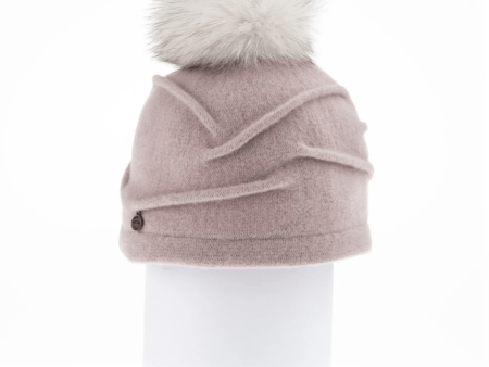 Canadian Hat Clareta Womens Fur Pom Beanie Discount