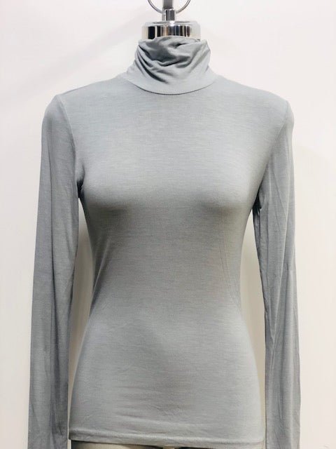 Pistache Silk Soft Womens Turtleneck 2021 For Cheap