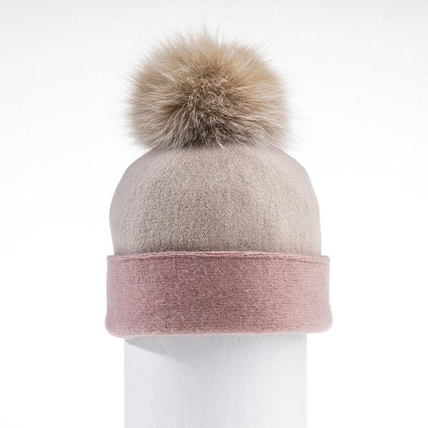 Harricana Odette Womens Pom Beanie Online Sale