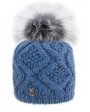 Pleau Womens Hat with Fur Pom on Sale