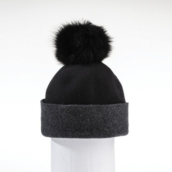 Harricana Odette Womens Pom Beanie Online Sale