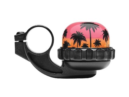 Electra Coast Highway Twister Bike Bell, Dark Pink Light Orange Online Hot Sale