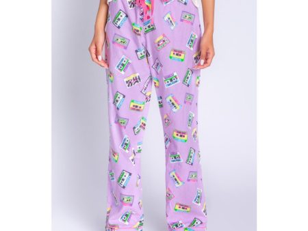 PJ Salvage Mix Tape Womens Flannel PJ Pant 2022 Online Sale