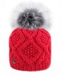 Pleau Womens Hat with Fur Pom on Sale