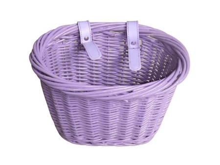 Evo E-Cargo Wicker Junior Bike Basket For Cheap