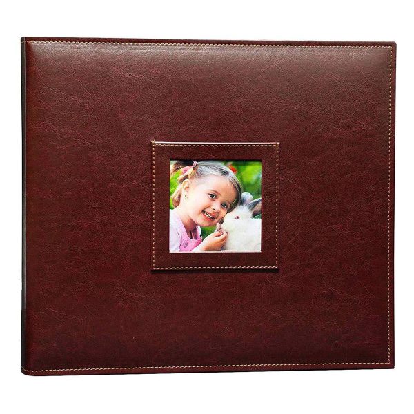 Mahogany 3-Ring Photo and Scrapbook Album for 12  x 12  Prints For Discount