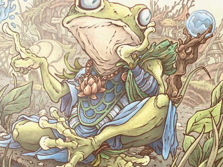 Bloomburrow Helga, Skittish Seer Playmat for Magic: The Gathering Online Sale