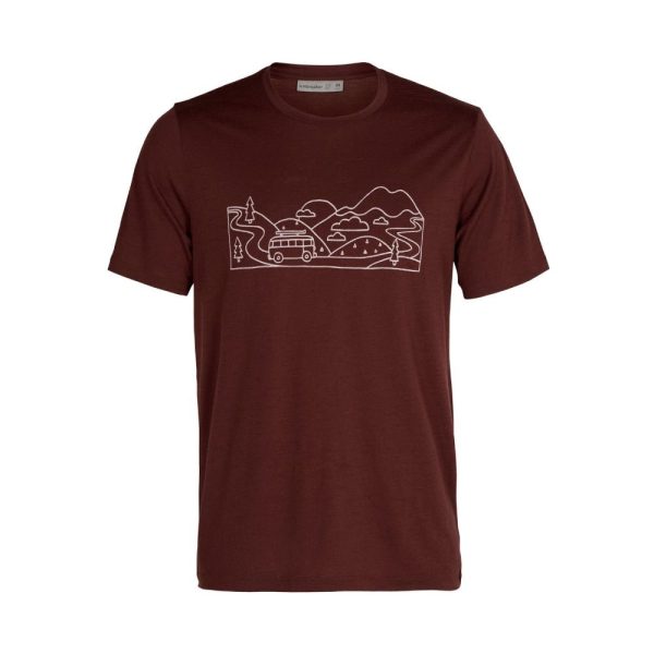 Icebreaker Tech Lite II Combi Ski Trip Mens SS Tee Sale