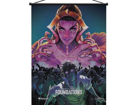 Foundations Liliana Wall Scroll for Magic: The Gathering For Sale