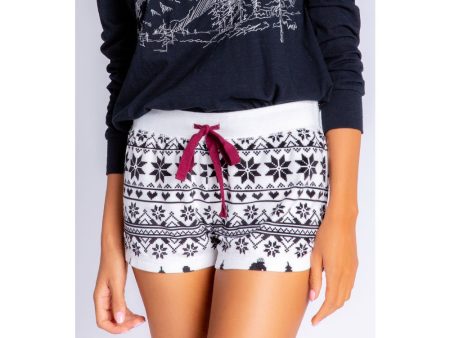 PJ Salvage Ski Club Fairisle Womens PJ Short 2022 Online