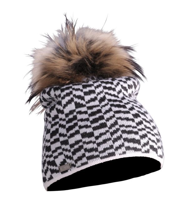 Descente Teagon Fur Pom Ladies Hat Supply