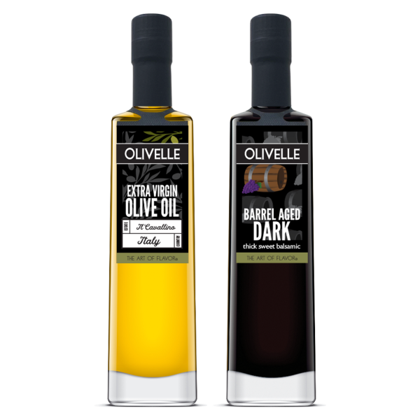 Perfect Pairing - Il Cavallino Extra Virgin Olive Oil & Barrel Aged Dark Balsamic Online Sale