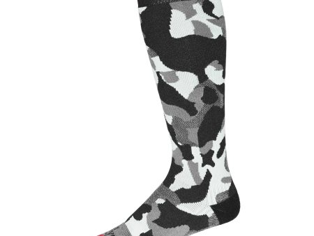 Hot Chillys Textured Camo Mens Mid Volume Sock Discount