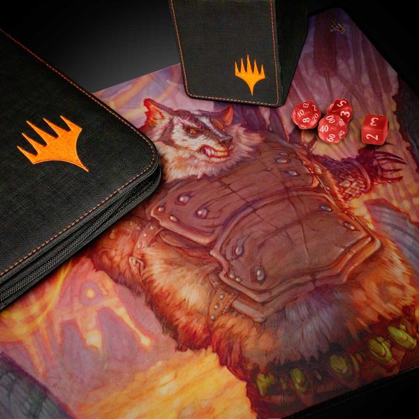 Bloomburrow Hugs, Grisly Guardian Playmat for Magic: The Gathering Fashion