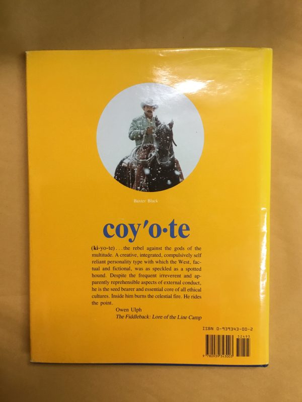 Coyote Cowboy Poetry Sale