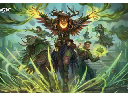 Strixhaven Witherbloom Command Standard Gaming Playmat for Magic: The Gathering Fashion