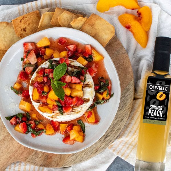 Grilled Brie with Peach Salsa - Recipe Gift Kit Online Sale