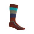 Icebreaker Ski+ Medium Wide Stripe Womens OTC Sock Online Sale