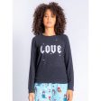 PJ Salvage Love Womens LS Top 2022 Discount