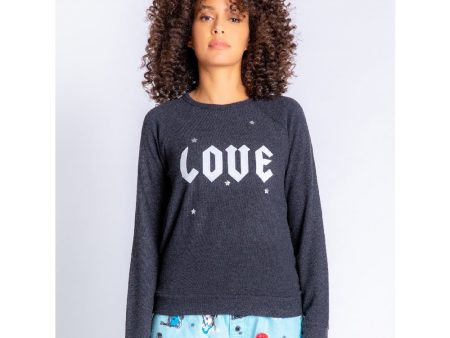 PJ Salvage Love Womens LS Top 2022 Discount