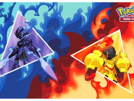 Armarouge and Ceruledge Standard Gaming Playmat for Pokémon Online Hot Sale