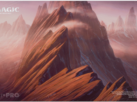 Unstable Mountain Small Gaming Playmat for Magic: The Gathering Hot on Sale