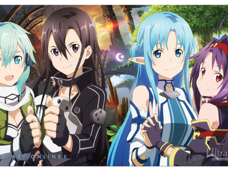 Bullets & Swords Standard Gaming Playmat Mousepad for Sword Art Online II Discount