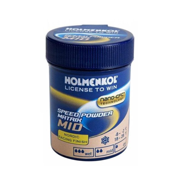 Holmenkol Speed Powder Matrix Mid Silver For Cheap