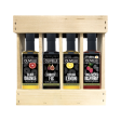 Oil & Vinegar Sampler Gift Crate - Sweet Pairings Online