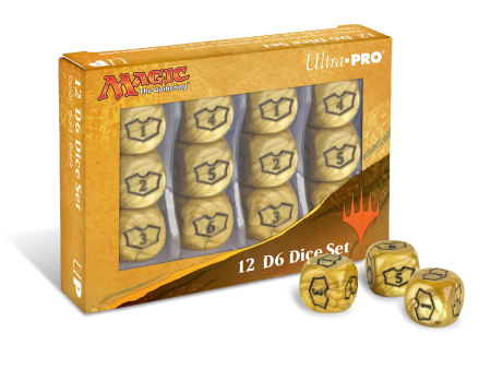 Plane of Ixalan D6 Loyalty Dice Set (12ct) for Magic: The Gathering For Sale