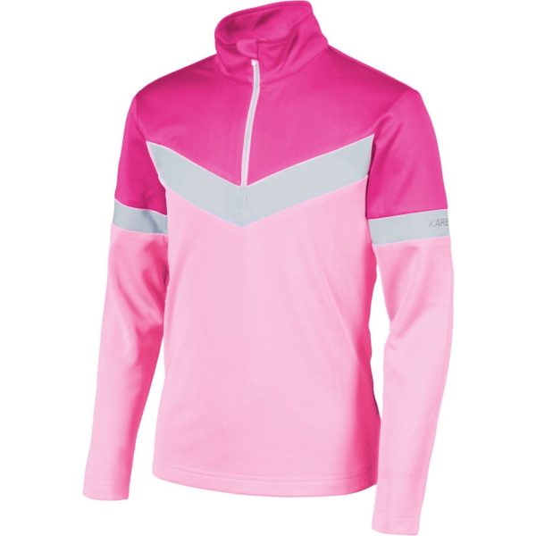 Karbon Marvel Junior Girls Zip Turtleneck 2022 Online