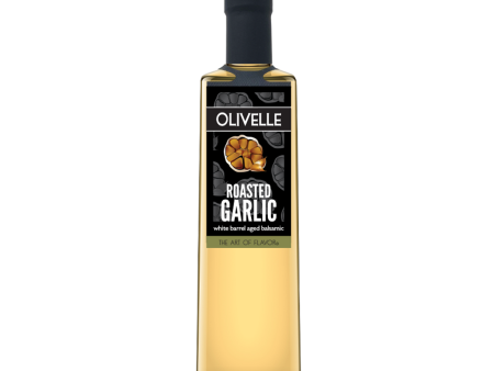 Roasted Garlic White Barrel Aged Balsamic For Cheap