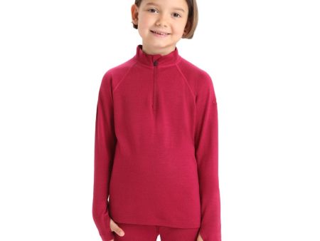 Icebreaker 260 Tech Kids LS Half Zip on Sale