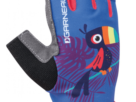 Louis Garneau Ride Kid Glove 2018 8F4 - Purple Print 2 Online