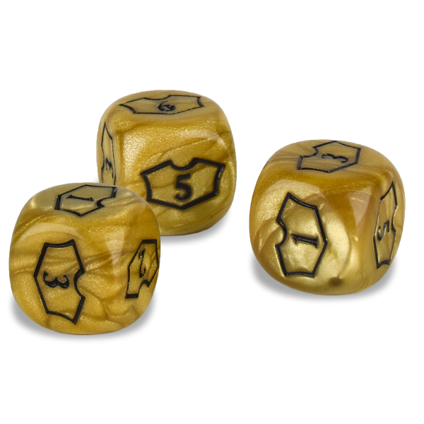 Plane of Ixalan D6 Loyalty Dice Set (12ct) for Magic: The Gathering For Sale