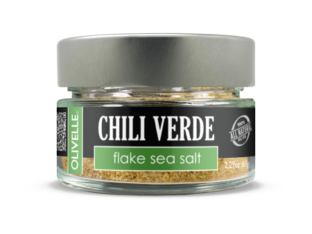 Chili Verde Flake Sea Salt For Sale