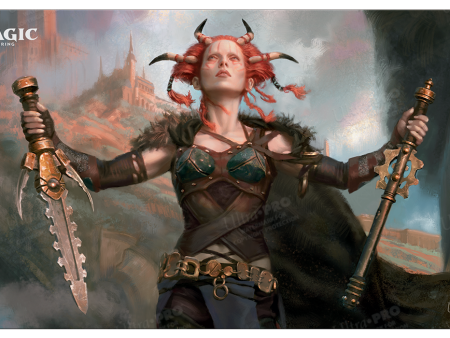 Commander Legends Jeska, Thrice Reborn Standard Gaming Playmat for Magic: The Gathering Supply