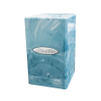 Marble Satin Tower Deck Box - Light Blue   White For Discount