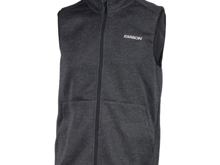 Karbon Suspect Mens Sweater Fleece Vest 2022 For Sale