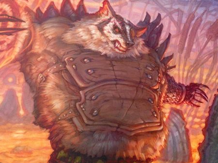 Bloomburrow Hugs, Grisly Guardian Playmat for Magic: The Gathering Fashion