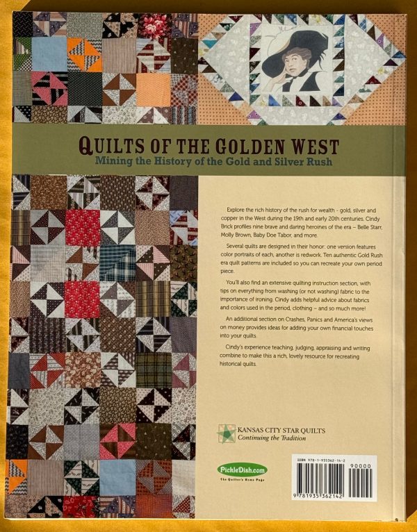 Quilts of the Golden West. Mining the History of the Gold and Silver Rush For Sale