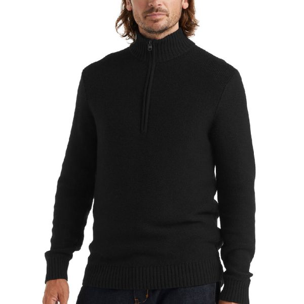 Icebreaker Waypoint Mens LS Half Zip For Discount