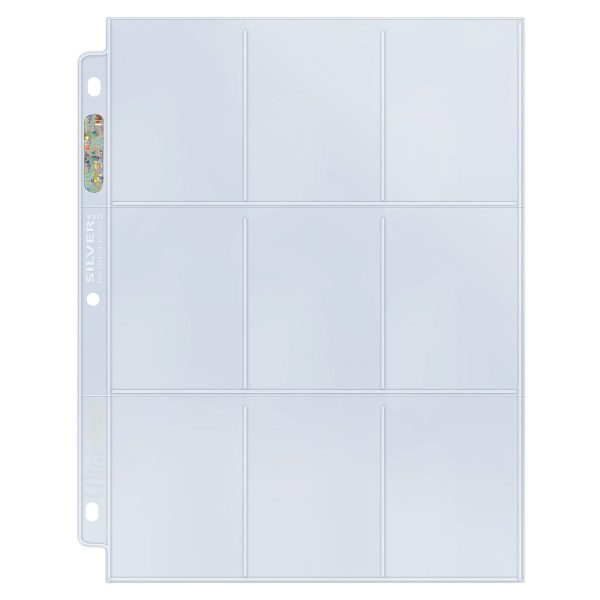 Silver Series 9-Pocket Pages (100ct) for Standard Size Cards Online