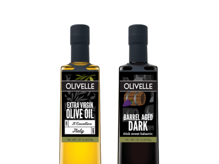 Perfect Pairing - Il Cavallino Extra Virgin Olive Oil & Barrel Aged Dark Balsamic Online Sale