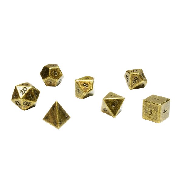 Heavy Metal Antique RPG Dice Set (7ct) Online