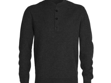 Icebreaker Abbeyfield Mens Half Button Sweater Fashion