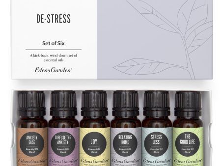 De-Stress Essential Oil 6 Set Discount