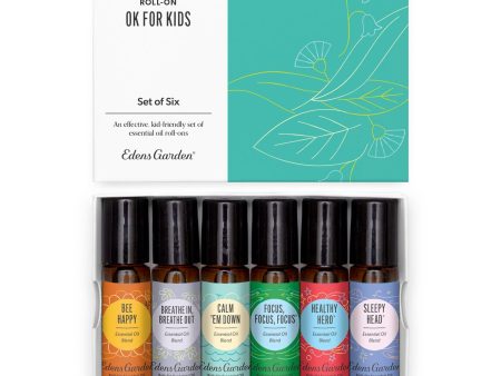 OK For Kids Roll-On Essential Oil 6 Set Online Hot Sale