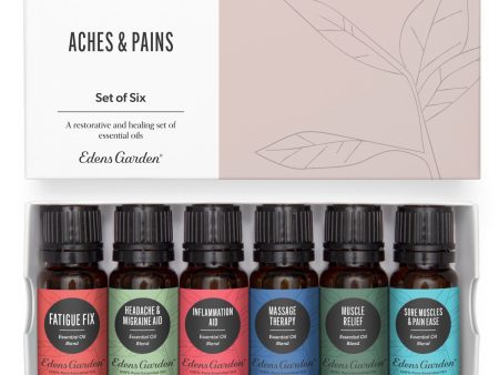 Aches & Pains Essential Oil 6 Set Cheap