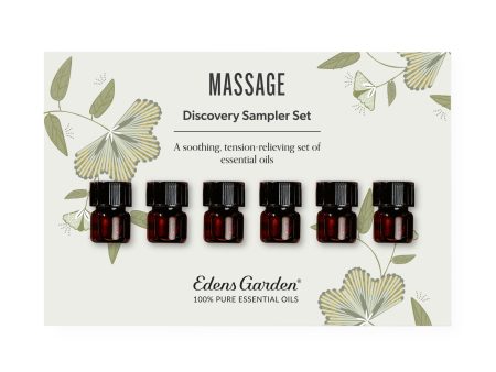 Massage Discovery Sampler Set of 6 For Discount